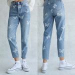 PacSun Eco Butterfly Ultra High Waisted Slim Fit Jeans. Size 25 Photo 1