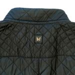 Max Mara  Weekend Black Quilted Nylon Tech Fabric High Neck Puffer Coat Jacket Photo 8