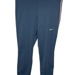 Nike NEW Golf Tour Performance DRI-FIT Cropped Leggings Women's Small Grey Pink Photo 0