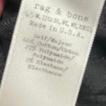 Rag and Bone  Pull On Black Pants Ankle Zip Sz 6 Stretch Knit Skinny Dressy Casual Photo 3