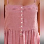 VICI NEW‎  SUNSHOWER COTTON TIERED MAXI DRESS - DUSTY ROSE XL 499 Photo 3