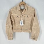 Everlane  The Shrunken Denim Jacket Limited Edition 01 Cropped Blush NWT Size M Photo 1