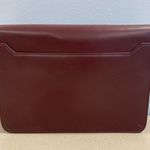 Must de Cartier Burgundy Leather Clutch w/ Retractable Strap - Preowned Photo 1
