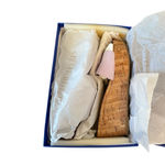 Stuart Weitzman Women's Size 10.5 Summer Wedge Sandals, Wisteria Lavender NIB Photo 8