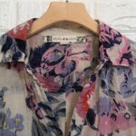 Chelsea and Violet  floral button up blouse‎ Photo 1