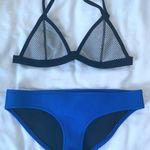 Triangl Black And Blue Bikini Photo 0