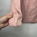 Old Navy  Women’s Button Up Shirt Large Light Pink Long Sleeve Casual Top Photo 2