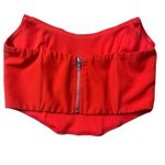 White Fox Boutique • White Fox Patience strapless corset crop top top red small Photo 3
