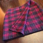 Eddie Bauer Plaid Skirt in Red and Black Photo 2