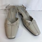 Hush Puppies Soft Style Sandals Kitten Heel Strappy Square Toe Cut Outs Size 9M Photo 12