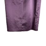 Donna Ricco Purple Satin Skirt Jacket Set Set Size 10 Photo 9