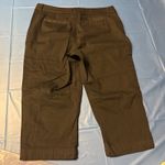 st. john's bay  Secretly Slender Womens Mid Rise Capri Pants Size 12 Black Photo 3