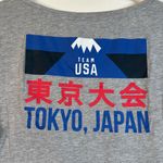 Team USA Olympics Gray Short Sleeve Round Neck Shirt Tokyo Japan Size Large EUC Photo 4