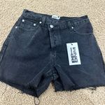 black denim shorts Photo 0