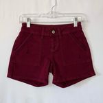 Arizona Jeans Arizona Burgundy Jean Shorts Photo 0