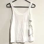 Mate the Label NWT White Tencel Sleep Tank - XS Photo 1