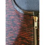 Valerie Bertinelli  Jacket XL Burgundy Blazer Zip Wool Blend Photo 2