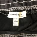 Monteau Black & White Off the Shoulder Dress size M Photo 5