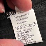 Zaful Swim Cover Up Ribbed Black V-Neck O-Ring Short Sleeve New w/Tags Size L Photo 6