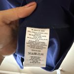 Anthropologie  Blue Flutter Sleeve Ruffled T-Shirt Photo 2