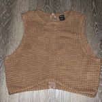 SheIn Cute  brown crop top Photo 0