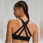 Lululemon  Energy Bra High Support Size 32DD Black Sports Bra Wireless Workout Photo 1