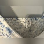 Midnight sky NWT Floral Linen Crop Top Size XL Photo 2