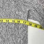 Aerie Light Gray Marled Chunky Knit Oversized Sweater Photo 9