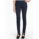 Eileen Fisher Dark Wash Mid Rise Blue Skinny Leg Jeans Stretch Casual Size 6 Photo 7