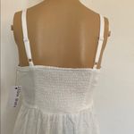 Nine West Women’s  White Cut Out Tiered Midi Dress Photo 4