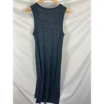 Madewell  Jersey Tank Midi Dress in Heather Indigo Size Small Photo 3