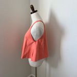 Apiece Apart Meta Tank Womens Coral 6 Cotton Cropped Sleeveless EUC Photo 1