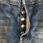 We The Free Maggie Mid Rise Straight Leg Jeans Sz. 26 Frayed Raw Hem Boho Fest Photo 2