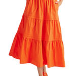 Quince  Tiered Maxi Skirt size Medium Photo 0