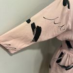 VTG 60s/70s Sz: 5/6 PV Rich Pink Abstract Button Down Dress. Pockets. Union made Size undefined Photo 12