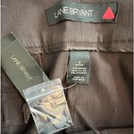 Lane Bryant Lafayette chocolate brown pants, size 20 Petite (former 4), NWT Photo 2