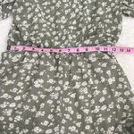 Nasty Gal floral draped romper womens size 6 Photo 8