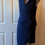 Chic Asymmetrical Black Dress Size L Photo 11