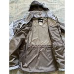 The North Face  Light Blue Dark Gray Color Block Waterproof Hyvent Jacket M Photo 2