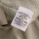 Veronica Beard  Starck skirt ivory silver tweed fringe mini skirt size 10 Photo 9