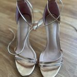 Allegra K Open Toe Lace Up Stiletto Heel Sandals Photo 1