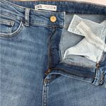 ZARA  Blue Ankle Cropped Jeans Photo 2