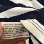 Xhilaration Xhiliration striped navy blue white crop‎ top cropped T shirt women's size M Photo 3