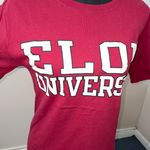 Champion Elon University  Maroon Short Sleeve Tee- Men’s or Women’s Photo 1