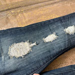 Blue Asphalt Skinny Mid Rise Faded 2000s Vintage Style Jeans Size 7 Blue Photo 4