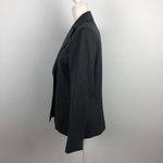 Lafayette 148 Office Siren Pinstripe Gray 100% Wool Blazer Jacket 8P Photo 5