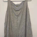 Jennifer Lopez JLO Women’s Gray Gold Shimmer Sleeveless Tank Top Size 3X Photo 0
