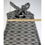 Athleta  Printed Kiki Swim‎ Dress Women's M Black Gray Strappy Built In Shelf Bra Photo 4