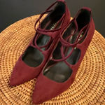 Kelly & Katie Elegant Burgundy Women's Shoes heels pumps, size 7 Photo 0