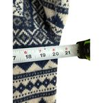 Cambridge  Women's Blue Fair Isle Toggle Long Sleeves Cardigan Sweater Size Large Photo 7